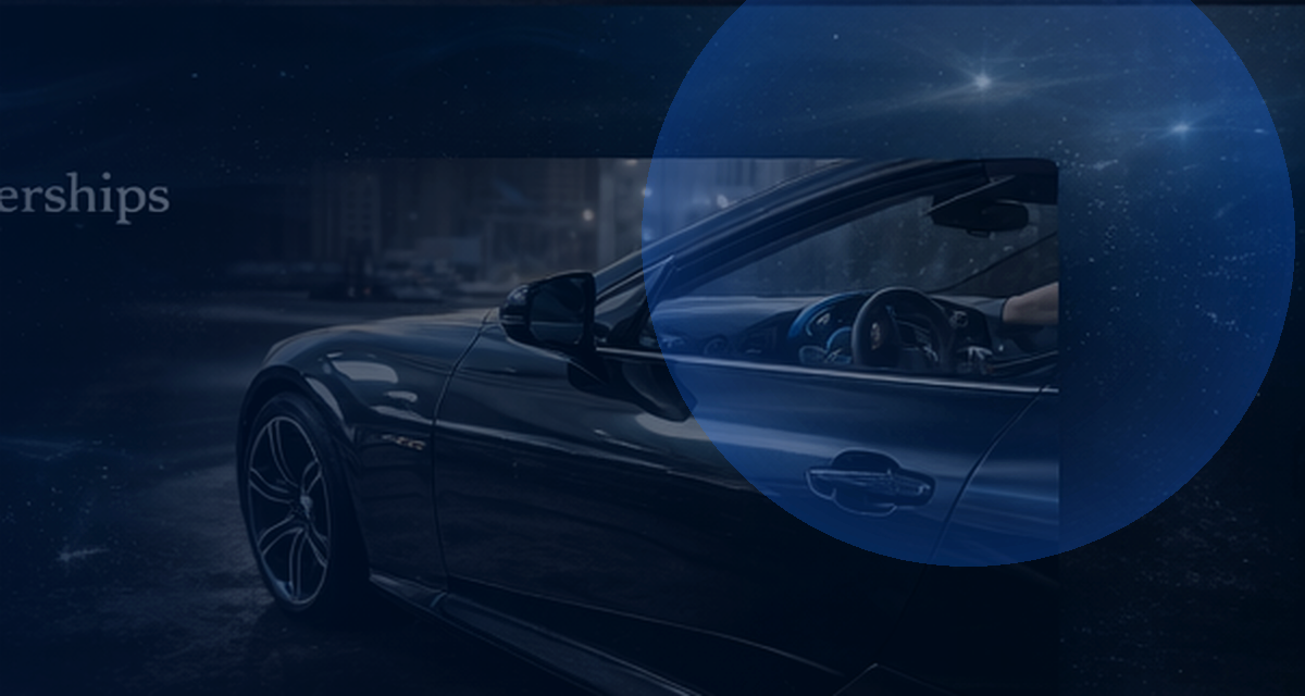 Dealership detailing banner